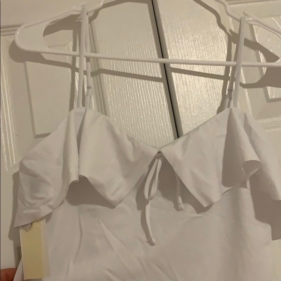 Aritzia Lyla White Bodysuit - Picture 2 of 4